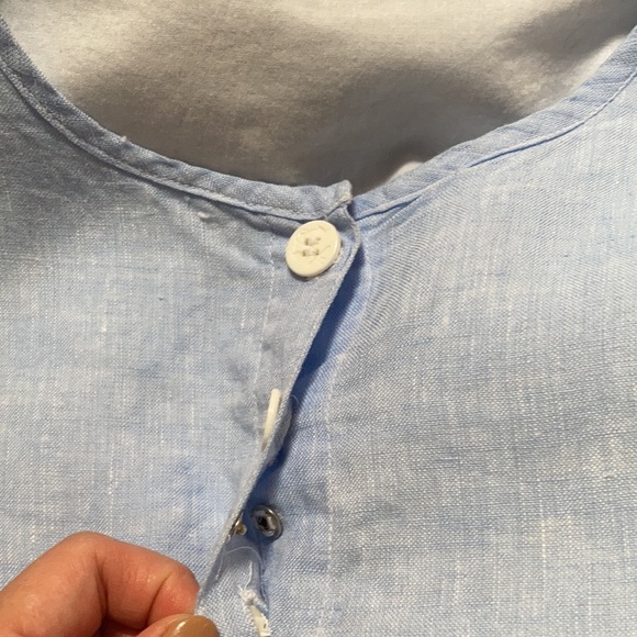 🇨🇦 Act Three Apparel SS’17 linen dress w pockets - Picture 12 of 12